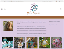 Tablet Screenshot of imagine-creations.com